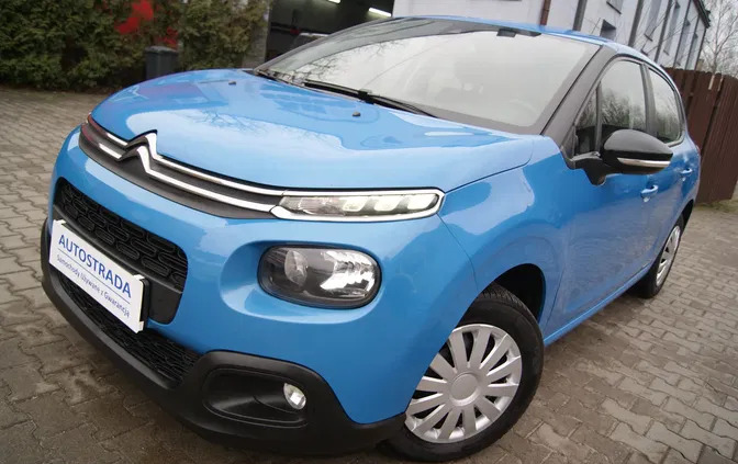 citroen c3 łódzkie Citroen C3 cena 36900 przebieg: 97798, rok produkcji 2018 z Jutrosin